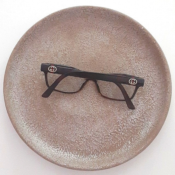 Gucci Havana Brown Tortoise Cat Eye Eyeglass Frames, Case and Gift Bag - Picture 5 of 13